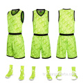 Yeni tasarım süblimasyon basketbol forması üniforma seti